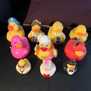 Assorted Colorful Rubber Duck Set